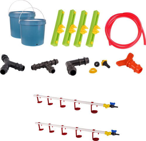 Nipel Suluk Seti Montaj Aparatlı 40 Lt Depolu (Set/60)