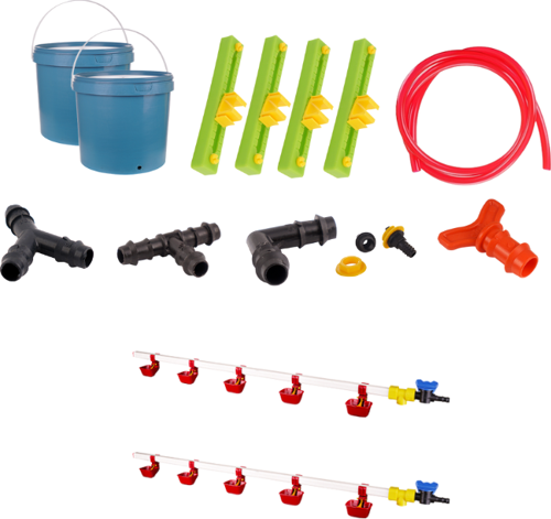 Nipel Suluk Seti Montaj Aparatlı 40 Lt Depolu (Set/64)