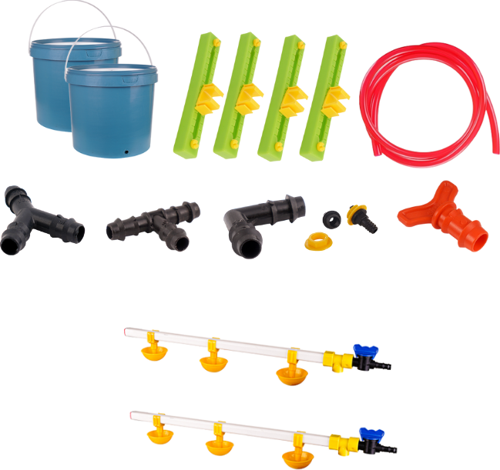 Nipel Suluk Seti Montaj Aparatlı 40 Lt Depolu (Set/68)