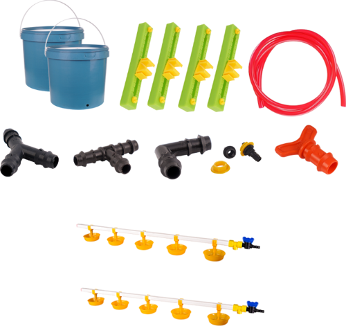 Nipel Suluk Seti Montaj Aparatlı 40 Lt Depolu (Set/80)