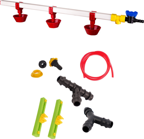Nipel Suluk Sistemi Montaj Aparatlı 60 cm  Yaylı Çanaklı