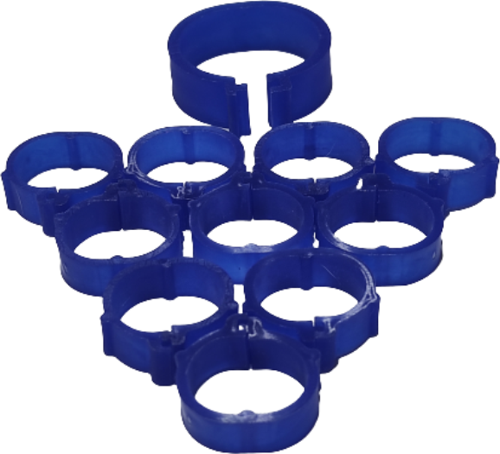 Tavuk Bileziği 18 mm 50 Lik Pk. MAVİ