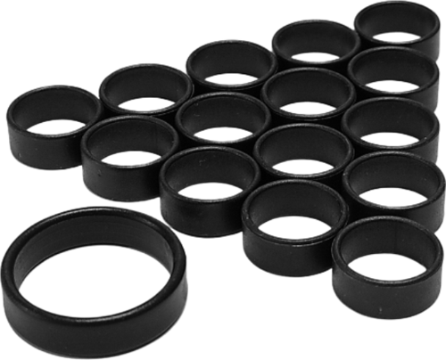 Tavuk Halkası-Künyesi 16 mm 10 Lu Pk.SİYAH