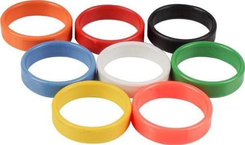 Tavuk Halkası-Künyesi 22 mm 30 Lu Pk.KARIŞIK RENK