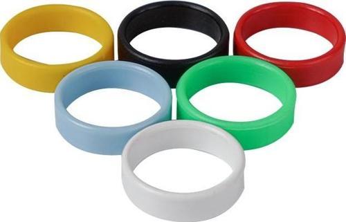 Tavuk Halkası-Künyesi 24 mm 30 Lu Pk.KARIŞIK RENK
