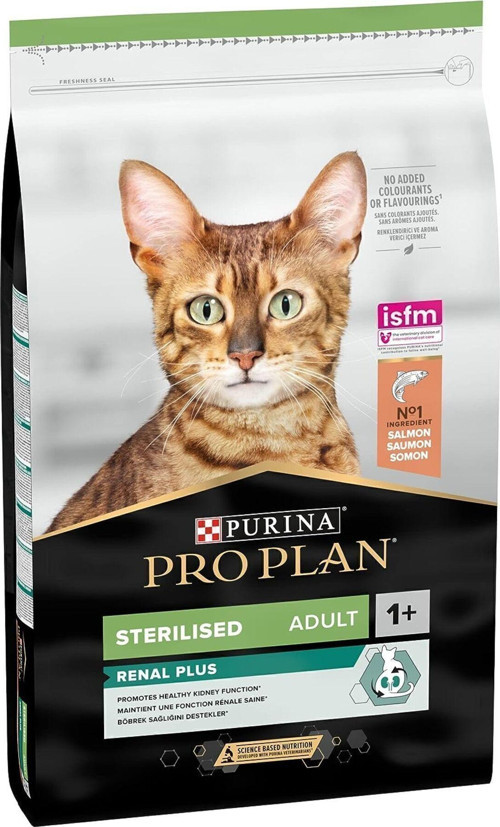 Sterilised Kısırlaştırılmış Somonlu Kedi Maması 10 Kg
