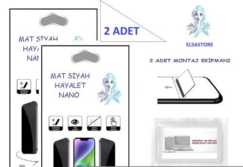 Xiaomi REDMİ 7A Nano Ekran Koruyucu 2 Adet Ultra İNCE Esnek MAT HAYALET