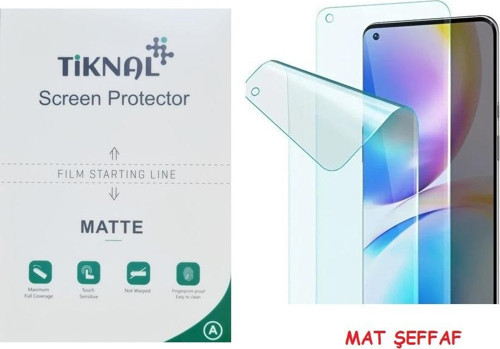 Samsung Galaxy S21 - Tiknal Esnek MAT Nano Ekran Koruyucu