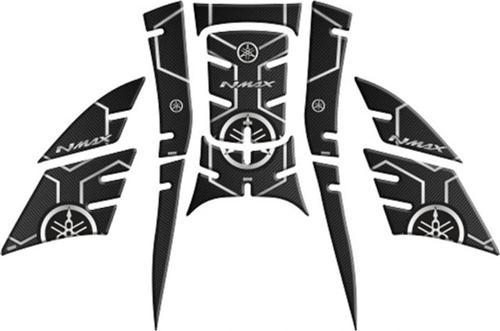Tank Pad Set 005 Siyah-gri Yamaha Nmax 125 155 2021-2023