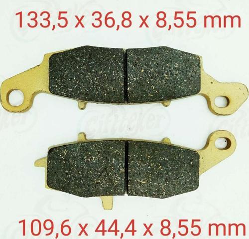 Ön Fren Balatası Er-6f Er-6n Kle 650 Versys Dl 650 1000 V-strom M 800 1500 1600 231