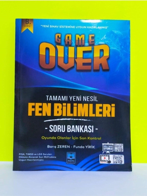 8. Sınıf Game Over Yeni Nesil Fen Bilimleri Soru Bankası