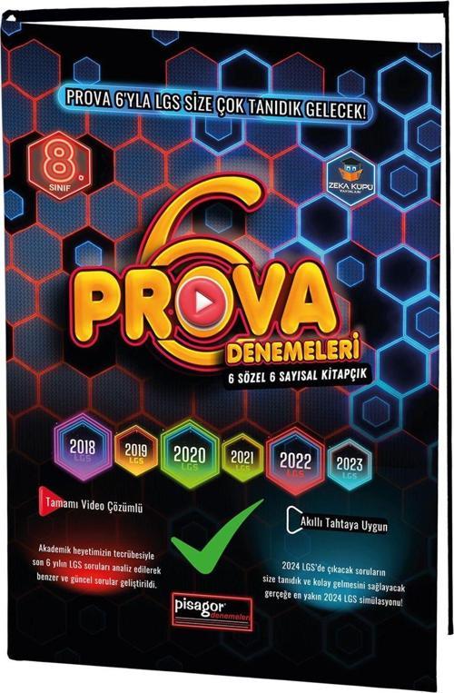 8. Sınıf Pisagor 6`lı Prova Denemeleri