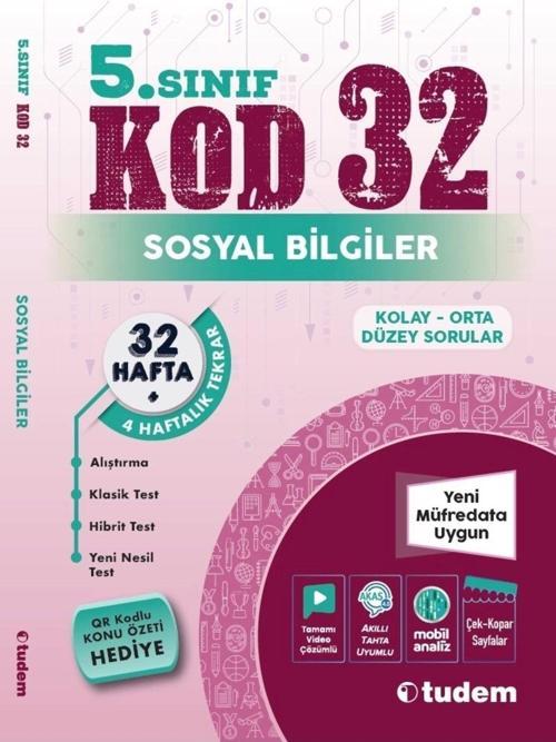 5. Sınıf Sosyal Bilgiler Kod 32