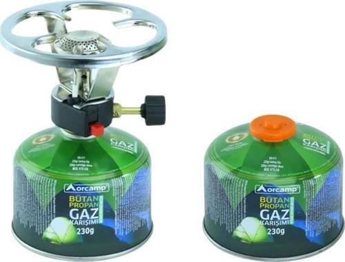 Çakmaklı Siboplu Kartuş Ocak+Tüp CK-192-230+1 Adet 230 gr Tüp ORC-004-A1