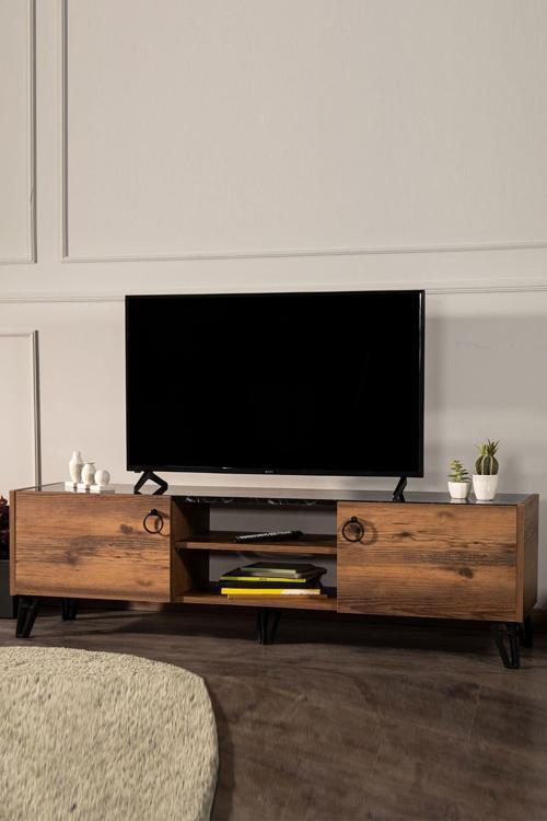 160X37 Cm Kapaklı Tv Sehpası