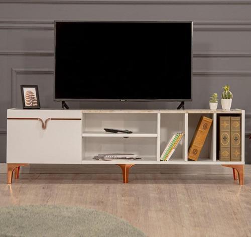 Pietra 160X39 Tv Sehpası - Beyaz