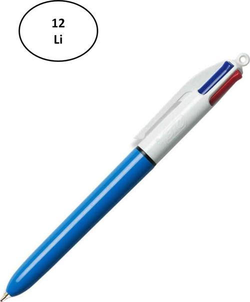 Bic Tükenmez Kalem Mekanizmalı 4 Renk 982866 12'li - ALP3065-4220