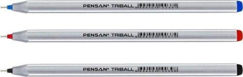 Pensan Pe01003Tkki Tükenmez Kalem, Kırmızı 12'li