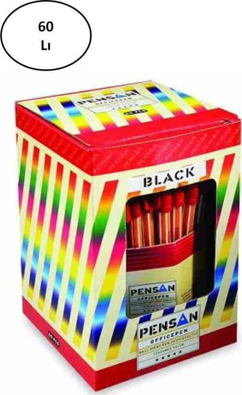 Pensan Tükenmez Kalem Offispen 1 Mm Kırmızı 60'lı - SGM1239-2981
