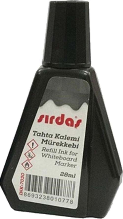 Sırdaş Tahta Kalemi Mürekkebi Siyah 28 Cc 10'lu