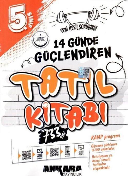 Ankara Yayıncılık 5. Sınıf 14 Günde Güçlendiren Tatil Kitabı