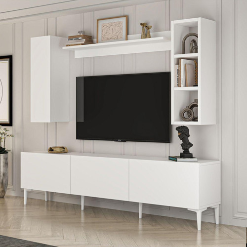 Design Daffy 180 Cm Raflı Dolaplı Tv Ünitesi