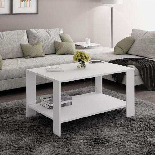 Design Midi Raflı Orta Sehpa 90 x 60 cm