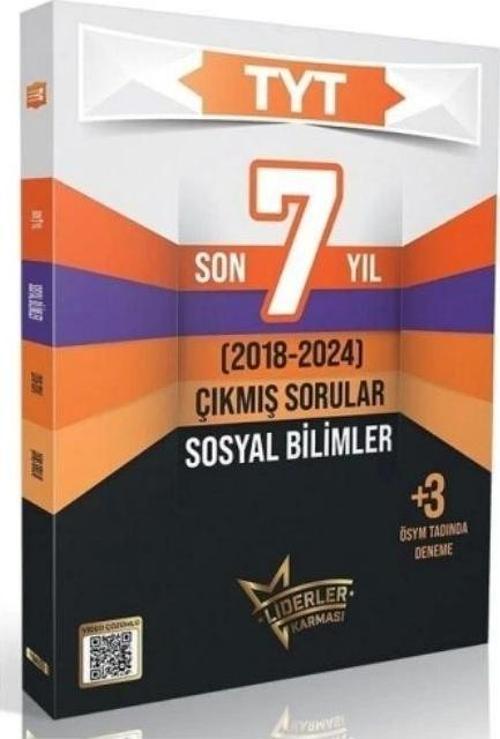 LİDERLER KARMASI SON 7 YIL TYT SOSYAL BİLİMLER ÇIKMIŞ SORULAR +3 ÖSYM BENZER DENEME