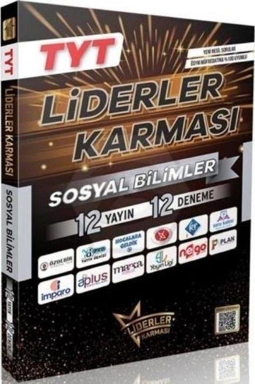 LİDERLER KARMASI TYT SOSYAL BİLİMLER DENEMELERİ 12 YAYIN 12 DENEME