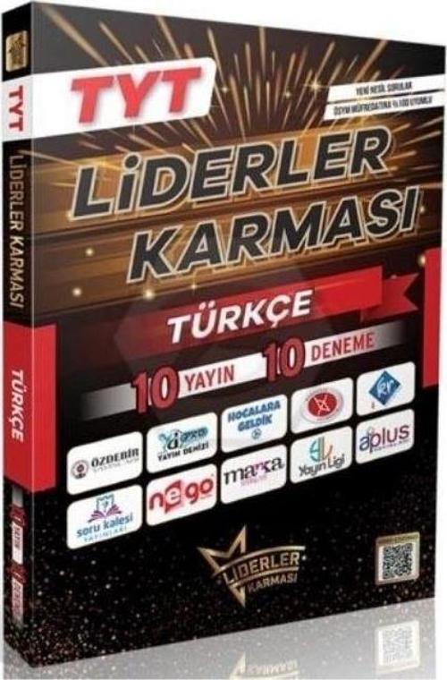 LİDERLER KARMASI TYT TÜRKÇE BRANŞ DENEMELERİ 10 YAYIN 10 DENEME