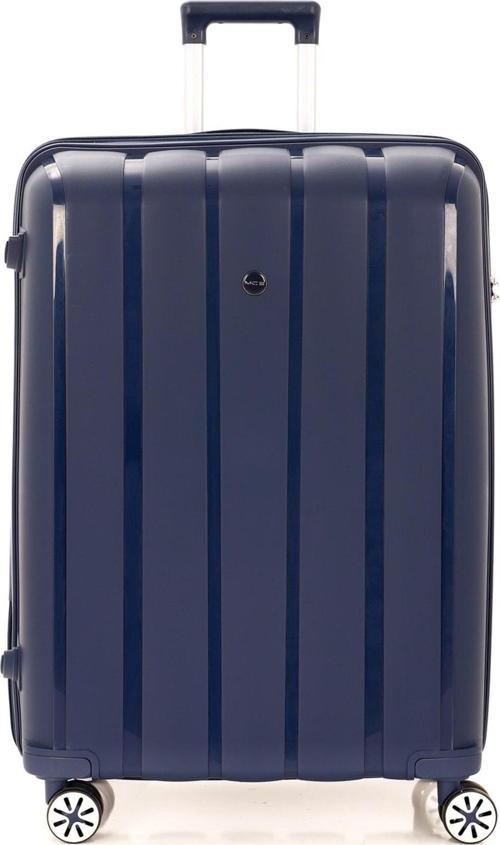 Büyük Boy Lacivert Polipropilen Valiz V305 75 Cm