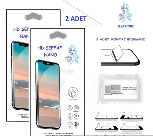 HONOR MAGİC 5 LİTE Nano Ekran Koruyucu 2 Adet Ultra İNCE Esnek Hd Şeffaf