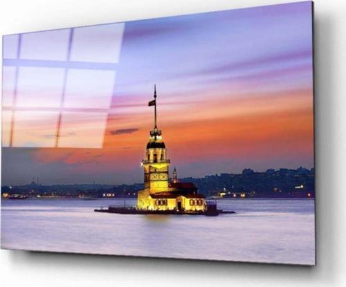 Kız Kulesi 3 Cam Tablo