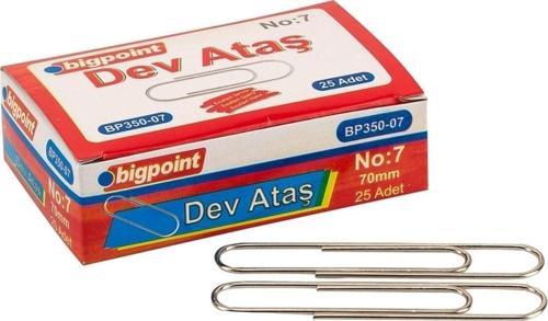 Nikel Ataş No:7 70Mm 25 Li Paket 10 Lu Kutu