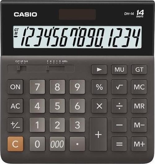 CASIO HESAP MAKINESI MASAÜSTÜ DH-14 14 HANE