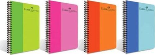 Spiralli Defter Bicolor Plastik Kapak Çizgisiz 140 Yp A4 5075000129