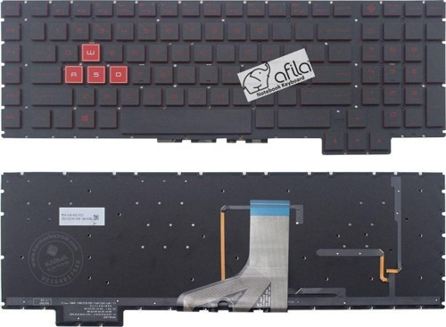 Hp OMEN 17-AN011na Notebook Bataryası Gaming Laptop Klavye TR / ışıklı