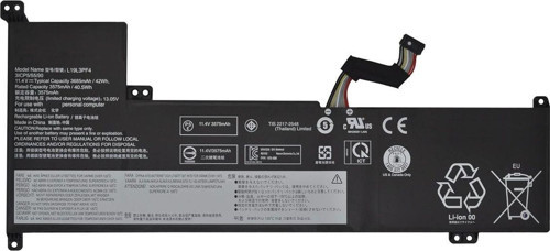 Lenovo ideaPad 3-17IML05 Serisi 81WC Notebook Batarya Laptop Pil