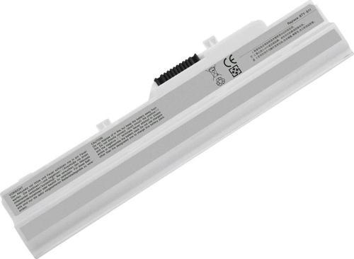 Lg X110, Datron Mobee N011, Msi U100 Uyumlu Notebook Bataryası - Beyaz - 6 Cell