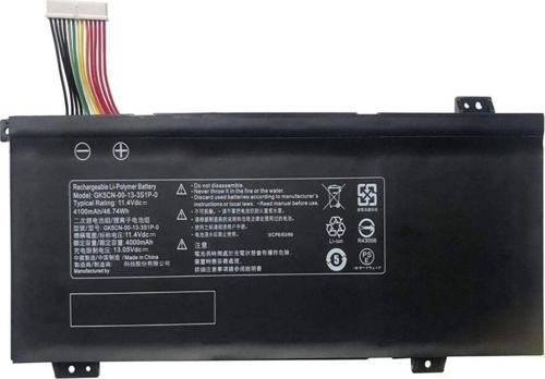 Monster Tulpar T5 V17. T5 V18 Serisi Notebook Bataryası, Pili