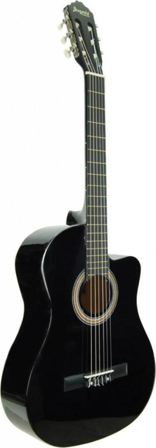 Gitar Klasik Cutaway Siyah