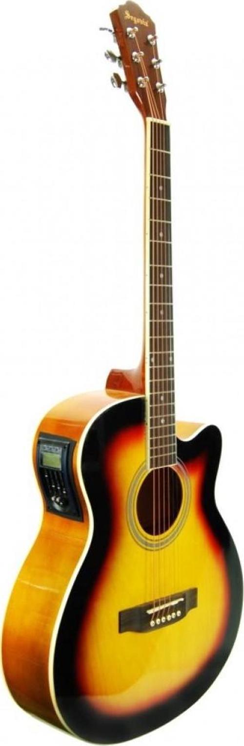 Elektro Akustik Gitar Günbatımı Sga40Eq4Sb