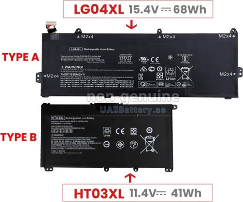 Pavilion 15-CS3006nt 8XH09EA Notebook Bataryası, Laptop Pili / Ver.2 - 4 Cell
