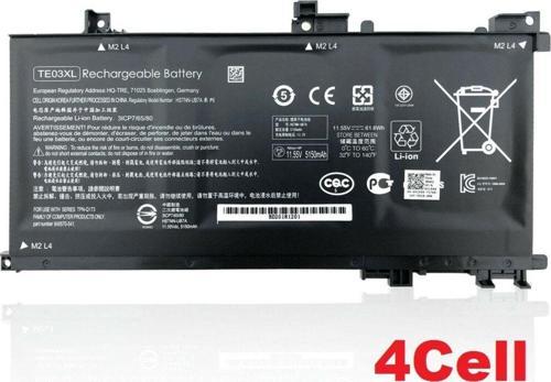 TH-Hp 15-BC201NT Z9D85EA Notebook Batarya, Pil/ 4Cell