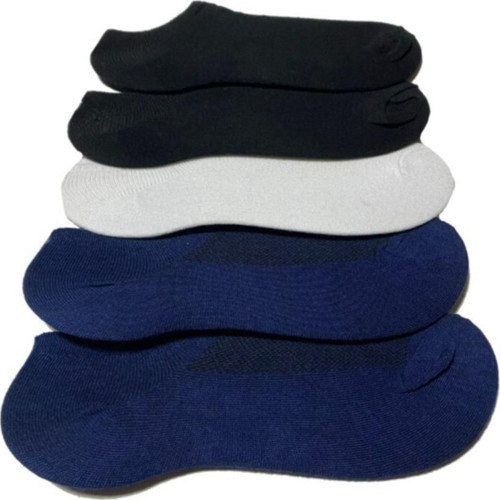 (5Çift) Erkek Sneaker Çorap Çok Renkli