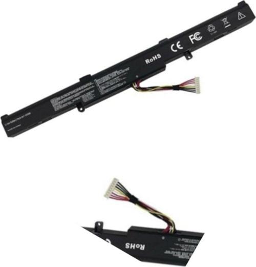 TH-TH-Asus X450J N552VW Notebook Bataryası, Pili - 2Yıl Garantili Pil