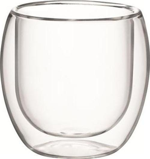 VETRO Borosilikat Çift Camlı Latte Bardağı 300ML (2ad)