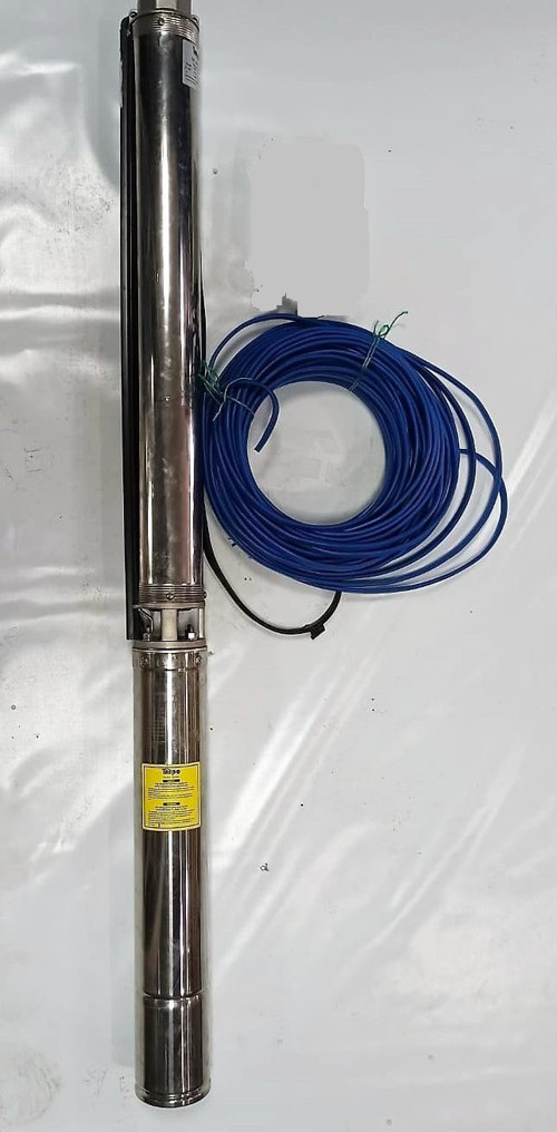 Impo Sk 415/28 10HP Krom Başlıklı 105 MT Yassı Kablolu Dalgıç Pompa