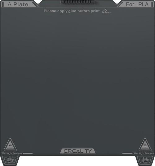 Creality K1C Pürüzsüz PEI Tabla 235x235mm - Yumuşak Manyetik Hariç