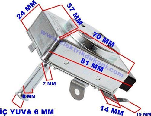 Piliç Çevirme Motoru 220V 6W